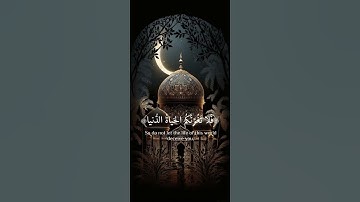 سورة فاطر {الآية 5} بصوت الشيخ ياسر الدوسري ❤️💖