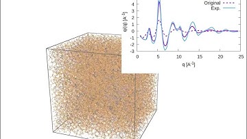 ta C Molecular Augmented Dynamics simulation matching  Neutron Diffraction data