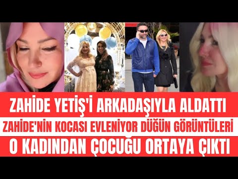 ZAHİDE YETİŞ'İN BOŞANDIĞI EŞİ EVLENİYOR DÜĞÜN GÖRÜNTÜLERİ SİBELCAN KIZILCIK ŞERBETİ DÜĞÜN SEDA SAYAN