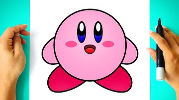 How to DRAW KIRBY easy