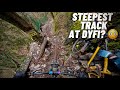 Dyfi bike parks gully of doom trail is nuts pro line