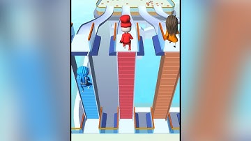 Bridge Race - Gameplay Level 31 To Level 40 - PART 4 (Android, iOS)