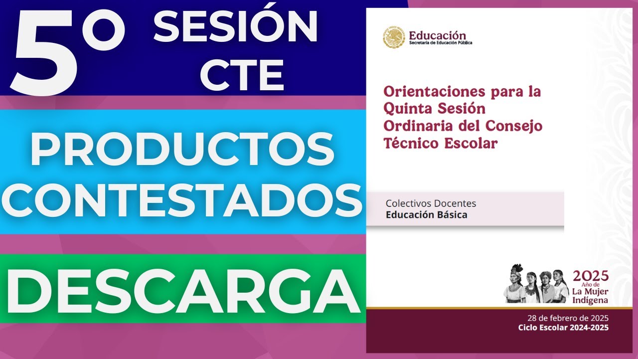 Productos Contestados Quinta Sesion Febrero 2025 www.youtube.com