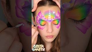 Unicorn Face painting #unicorn #facepainting