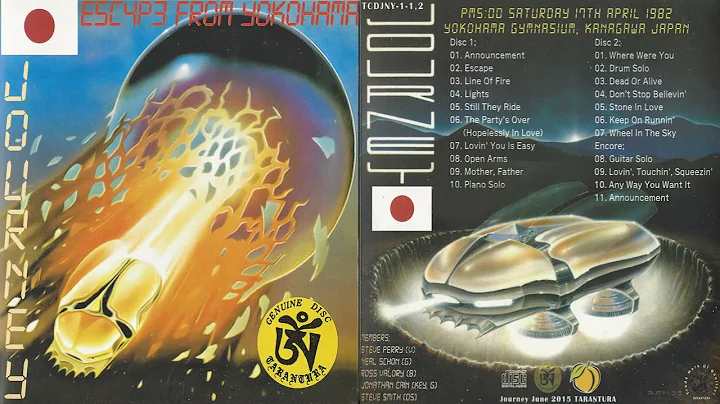 Journey ~ Live in Kanagawa, Japan April 17, 1982 Steve Perry [Audio] Escape Tour