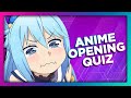 Anime opening quiz  40 openings easy
