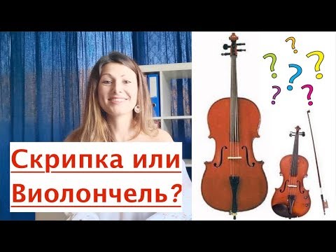 Видео: Разница между скрипкой и виолончелью