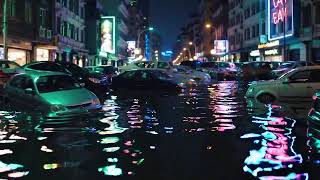 [AI] You Won’t Believe the Stark Reality of These Neon Flooded Streets!
