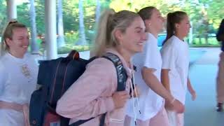 England Lionesses Have Officially Arrived In Australia For The Women's World Cup