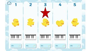 The Monster Spelling Piano app Tab 3 Words: Mapped Words - Show the Sight Word Code - Mapping HFWs