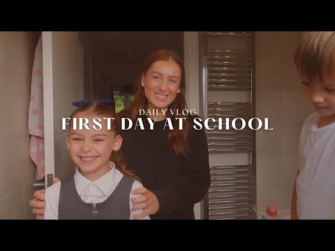 First Day Back At School! Daisy Looks So Grown Up 🥺💕
