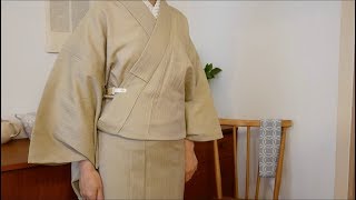 もう一つのおはしょりの作り方(横のモコモコの解決策も)