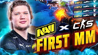 NAVI s1mple Впервые Играет в Counter Strike 2!