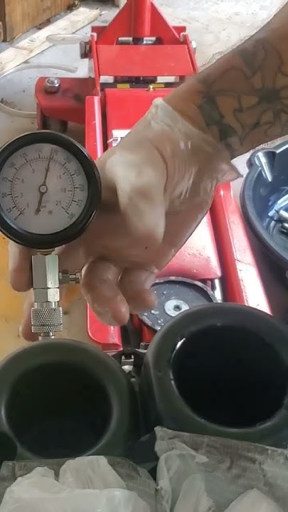 Engine Compression Test: Motorcycle #motorcycle #cbr #R6 #Yamaha #Ninja