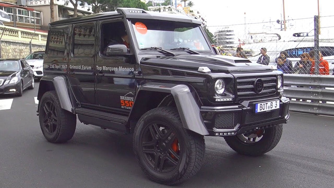 BRABUS 550 Bi-Turbo - Mercedes G550 4X4² 4.0 V8 Twin Turbo Exhaust