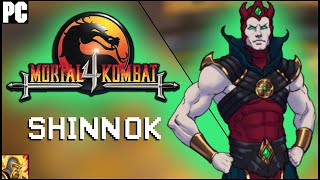 Mortal Kombat 4 Shinnok Gameplay