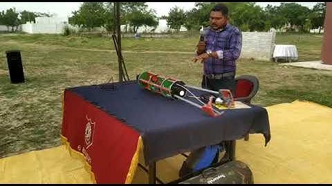 our innovation borewell rescue robot successful demonstrate in NDRF Bataliyan 6.