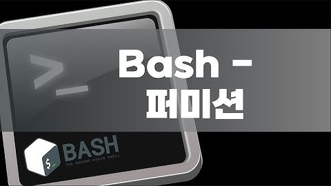 Bash - 퍼미션