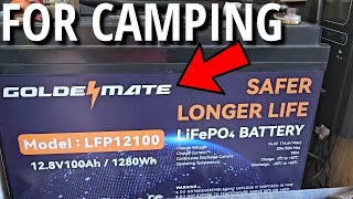 GoldenMate LFP12100 LiFePo4 Battery | K7SW ham radio by K7SW ham radio 832 views 10 months ago 8 minutes, 24 seconds