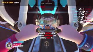 D.Va Sextuple Kill on Hollywood