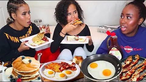 BREAKFAST MUKBANG