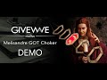 Melisandre Choker Prop Demo (Game of Thrones)