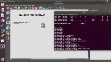 Spanning Tree Portfast Cisco in GNS3