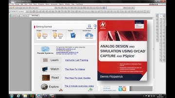 OrCAD PSpice Simple Circuit Page 57 Video 3 of 6