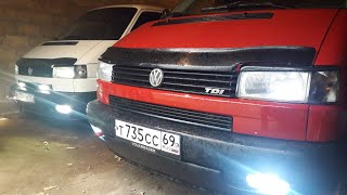 VW T4 ПОСЛЕДНИЕ НОВОСТИ, ЧТО С ТЯГОЙ, НОВЫЕ КОЛЕСА, ПОДКРЫЛКИ