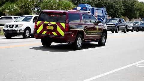 *NEW* Melbourne Fire Department Admin Chief suburban w/ Code 3 Z3 siren