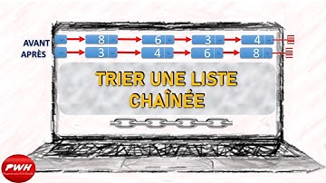 Les listes chaînées en C - Trier une liste chaînée-