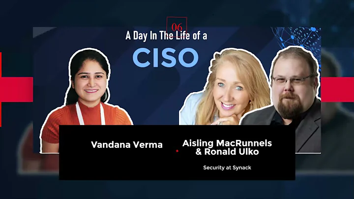 Episode 6: A day in the life of a CISO - Aisling M...