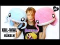 XXL Wal häkeln |  Tiere Häkelanleitung  -  Amigurumi DIY by Pfirsichteufel