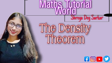 The Density Theorem || REAL ANALYSIS || BSc 1st year #theorem