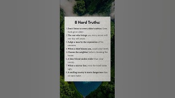 8 Hard Truths: #quotes #psychology #motivation