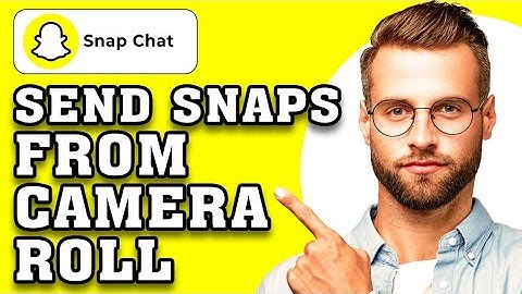 How to Send Snaps From Camera Roll as a Normal Snap Without filter!