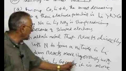 s-Block elements - Problem Solving 2