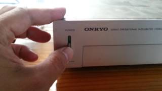 20170628 171045　ONKYO AG-5 通電した！