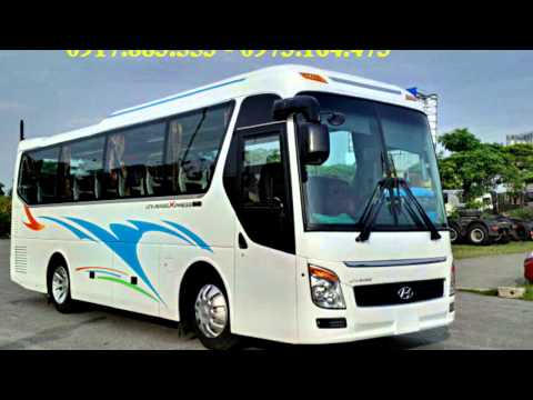 Video Hyundai Univese Mini 29/34 chỗ cửa bung bầu hơi cốp... - youtube
