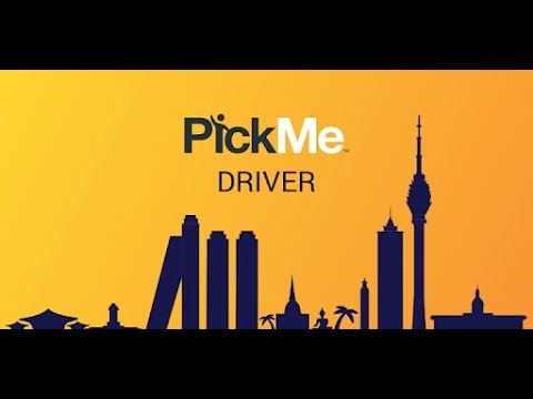 PickMe driver app (රියදුරු මෘදුකාංගය හදුන්වා දීම)