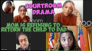 Mom is Refusing to Return the Child to Dad after the Judge Granted Dad Temporary Custody | Drama