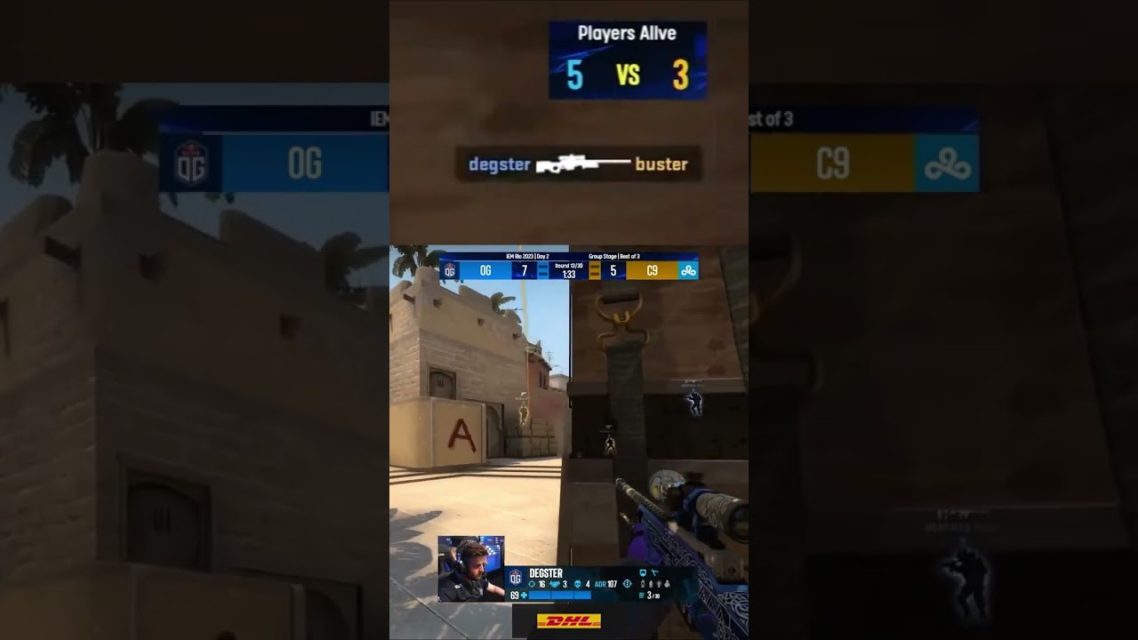 OG degster drops a triple bomb against Cloud9 | highlights