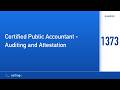 Certingo | Certified Public Accountant - Auditing and Attestation (AUD) — Question 1373