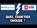 Activtrades vs xtb  qui est le meilleur broker en 2022 