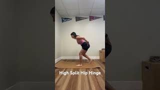 Split Stance Hip Hinge