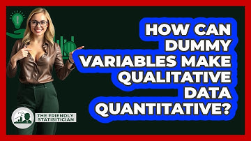 How Can Dummy Variables Make Qualitative Data Quantitative? - The Friendly Statistician