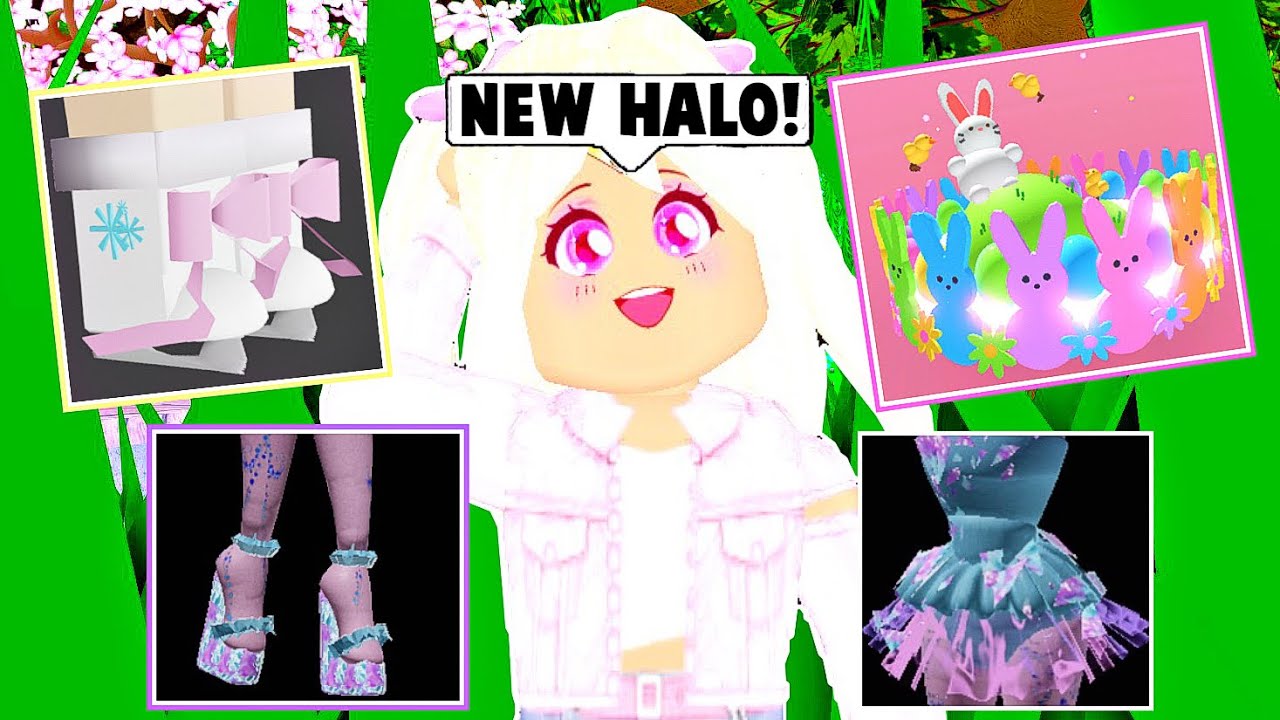 New Easter Halo New Winx Set New Heels Skirt And Ice Skates On Royale High Rh Leaks Roblox Youtube - roblox easter halo