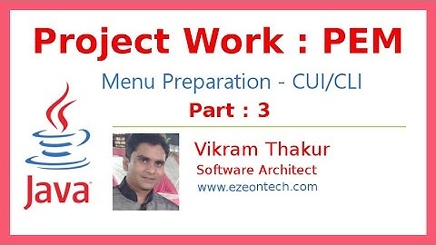 3 - Personal Expense Manager Project Work Part3 - Java Training By eZeon
