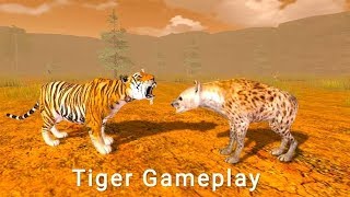 Hungry Wild Tiger Lion Attack Animals | fun Gameplay | Hannu Games screenshot 2