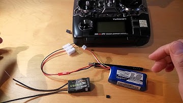 FrSky V8FR-II receiver binding